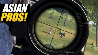 Kar98k vs ASIAN PROS! | PUBG MOBILE