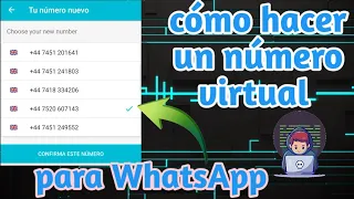 como crear un número virtual / 100% funcional y para siempre ( sin usar texnow)