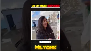 🔥The Reality of UK07 RIDER 😡 Exposed by Milyank | #shorts #uk07rider #viral