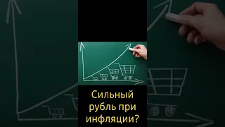 Сильный рубль при высокой фактической инфляции. Почему обвал неизбежен.