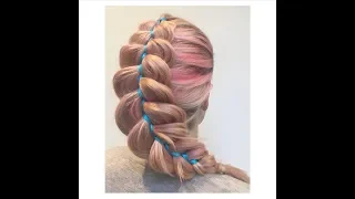 How to do The Five (5) Strand Dutch Ribbon braid (Quick Braid 2018)