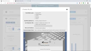 Configuring Guest and Social Media WLAN using Unleashed UI