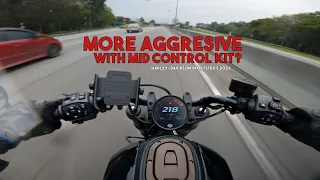 Riding more aggressive with Mid Control Kit for Harley-Davidson Sportster S 2022?