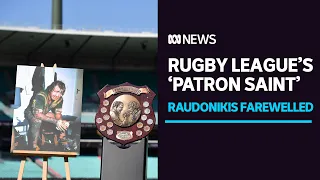 Tommy Raudonikis remembered as rugby league's 'patron saint' at final farewell at SCG | ABC News