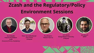 Zcash and the Regulatory/Policy Environment Sessions - ZconV: Zcash Unified 2024 #Zcash #ZEC