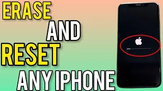 Factory Erase And Reset Any iPhone Without Computer Without Apple iD