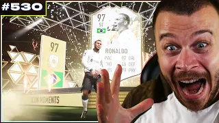 OMG I PACKED RONALDO 97 ICON MOMENTS in FIFA 22 ULTIMATE TEAM...