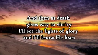 David Crowder Band - Because He Lives (Lyrics)