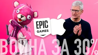 Apple в огне или война за 30%. Почему забанили Fortnite на iOS и Android и чего хочет Epic?