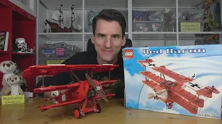 Ein ganz friedliches Rettungsflugzeug: LEGO® Sculptures 10024 Red Baron