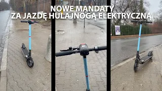 🛴 Hulajnogi elektryczne: nowe mandaty za nieprzepisową jazdę 🛴