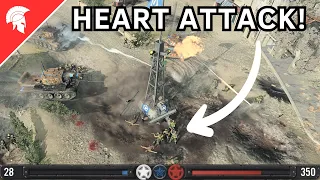 Company of Heroes 3 - HEART ATTACK! - Wehrmacht Gameplay - 4vs4 Multiplayer - No Commentary