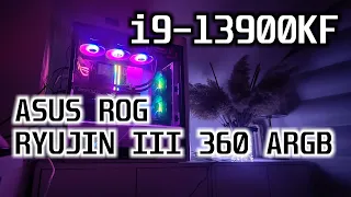 ASUS ROG RYUJIN III 360 ARGB | Unpacking, Installation and testing