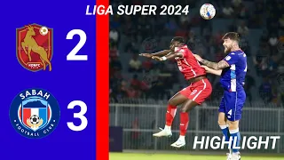 HIGHLIGHT | KELANTAN DARUL NAIM (2) VS (3) SABAH FC | LIGA SUPER 2024