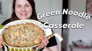 Casseroles WITHOUT Cream Soup! 1950s Green Noodle Casserole