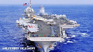 The USS Dwight D. Eisenhower US aircraft carrier acts quickly into the Eastern Mediterranean