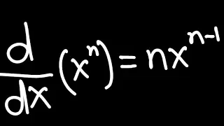 Calc I:  Power rule (formula derivation)