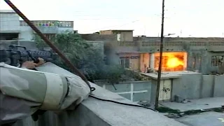 Iraq War - Soldiers Engage Sniper In Tal Afar