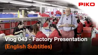 PIKO Model Trains W043 Vlog with English Subtitles