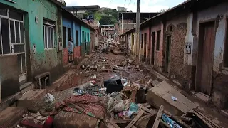 Brazilian town devastated by floods faces muddy desolation | AFP