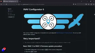 Fixing the INAV Version Error 'this firmware version is not supported this version of configurator'