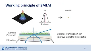 Single molecule localization microscopy of extracellular vesicles