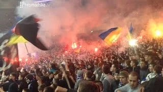 Динамо - Шахтар 0:2. Флешмоб фанатів