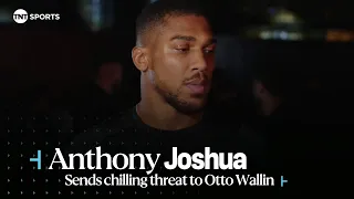 "I WANT TO HURT HIM" 😮 | Anthony Joshua sends CHILLING THREAT to Otto Wallin 👀 | #DayOfReckoning 🇸🇦