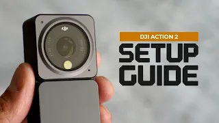 DJI ACTION 2 - How to Setup the Action 2