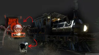 Choo Choo Charles : Black Train Color Location and Charles Got After Me😱