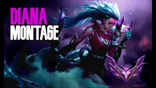 🌙MASTER DIANA MONTAGE  | Rank 1 Diana Mid | xJotade