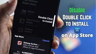 Disable Double Click to Install iPhone! [iOS 15]