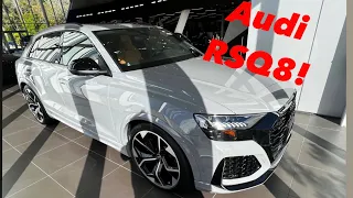 2023 AUDI RSQ8!! V8 TWIN TURBO! Honest Review! Top of the Line Performance SUV!