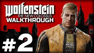 ОТСЕК «F» / ВСТРЕЧА — WOLFENSTEIN II: The New Colossus / ПРОХОЖДЕНИЕ [#2]