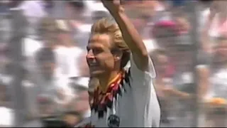 Klinsmann fantastic goal - Germany Vs South Korea (1994 FIFA World Cup)