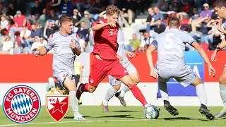 U19 fails to convert chances | FC Bayern vs. Red Star Belgrade 0-0 | Highlights - UEFA Youth League