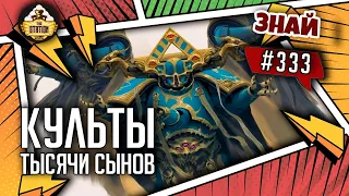 Культы Тысячи сынов | Знай #333 | Warhammer 40000