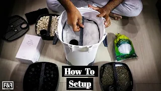 HOW TO: Setup External Canister Filter for Aquarium (Hindi) | Sunsun HW-304B (Part - 2).