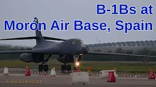 B-1B Bomber Task Force (BTF) Morón Air Base, Spain - B-ONE Lancer Exercise Flintlock - YouTube