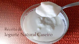 IOGURTE NATURAL CASEIRO só 2 INGREDIENTES FÁCIL E BARATO I Juliana Silvas