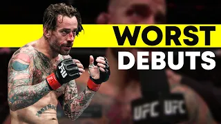 Top 10 Worst UFC Debuts of All Time