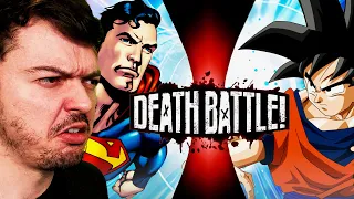 Goku vs Superman Round 3 Death Battle GOT IT WRONG AGAIN