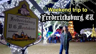 Weekend trip to Fredericksburg, TX | Vlog |