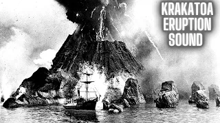 Krakatoa Eruption Sound Recorded 1883 🌋