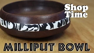 Milliput Bowl Inlay