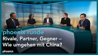 phoenix runde: Rivale, Partner, Gegner – Wie umgehen mit China?