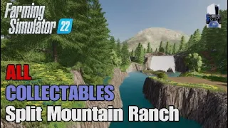 FS22 Split Mountain Ranch | Earn extra money | All 100 Collectables