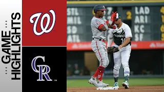 Nationals vs. Rockies Game Highlights (4/8/23) | MLB Highlights