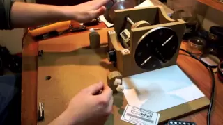 Home made guitar pickup winder - Jack's Instrument Services