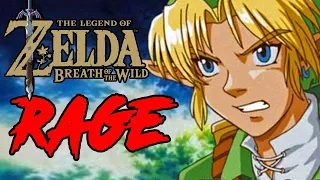 TRY NOT TO LAUGH! Zelda Breath of the Wild RAGE Montage!